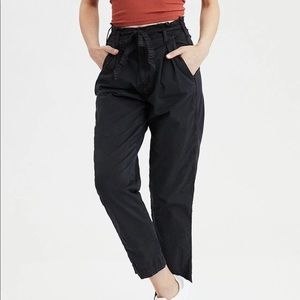 NWT AE Size 0 Pants Neutral Gray American Eagle Straight Leg